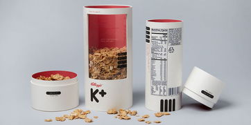 K 燕麦谷物食品包装设计 上海包装设计公司包装设计欣赏